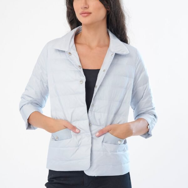 The Alta Quilted Trim Jacket