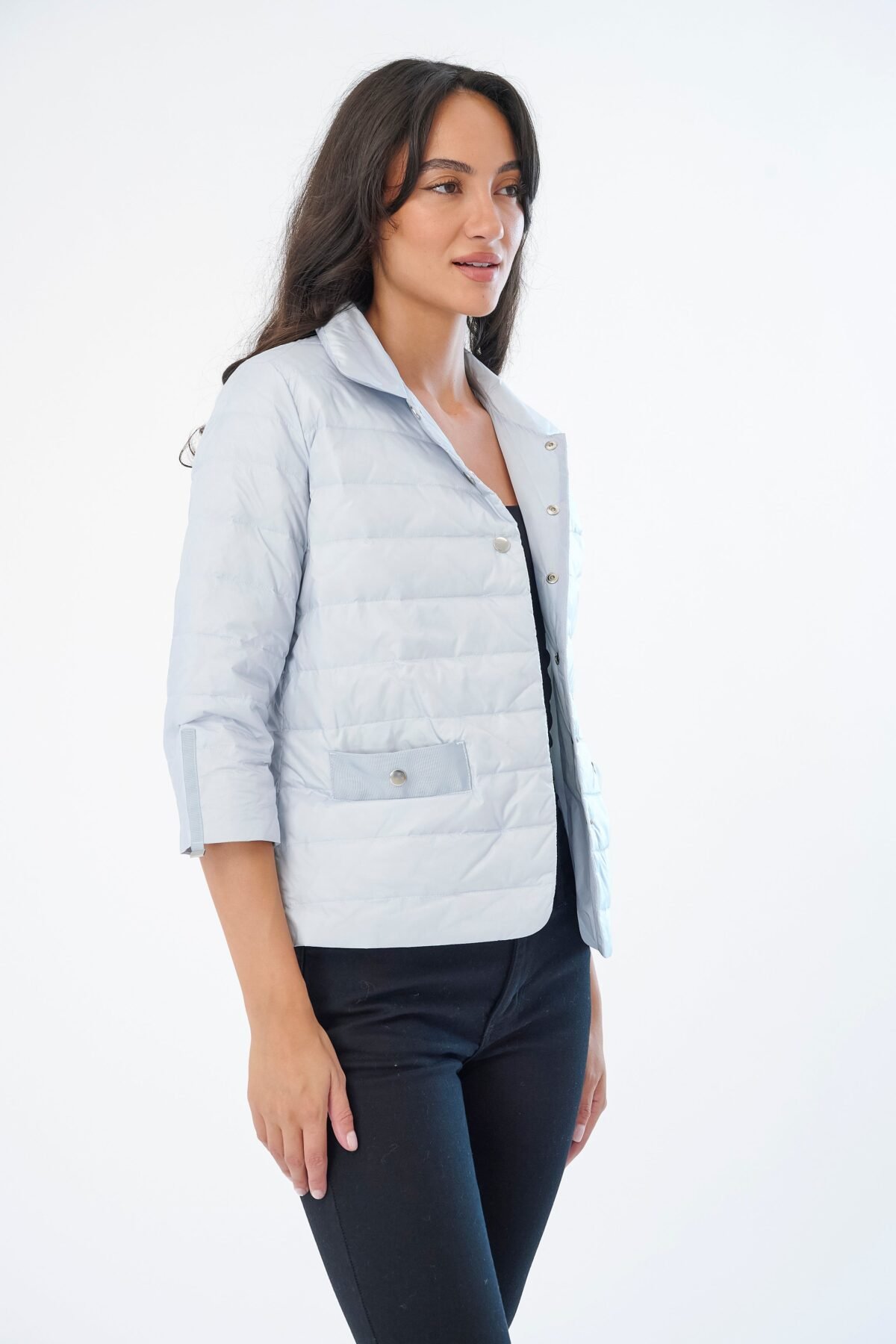 The Alta Quilted Trim Jacket