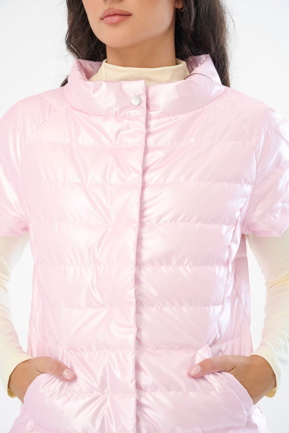 Vail Short Sleeve Metallic Jacket