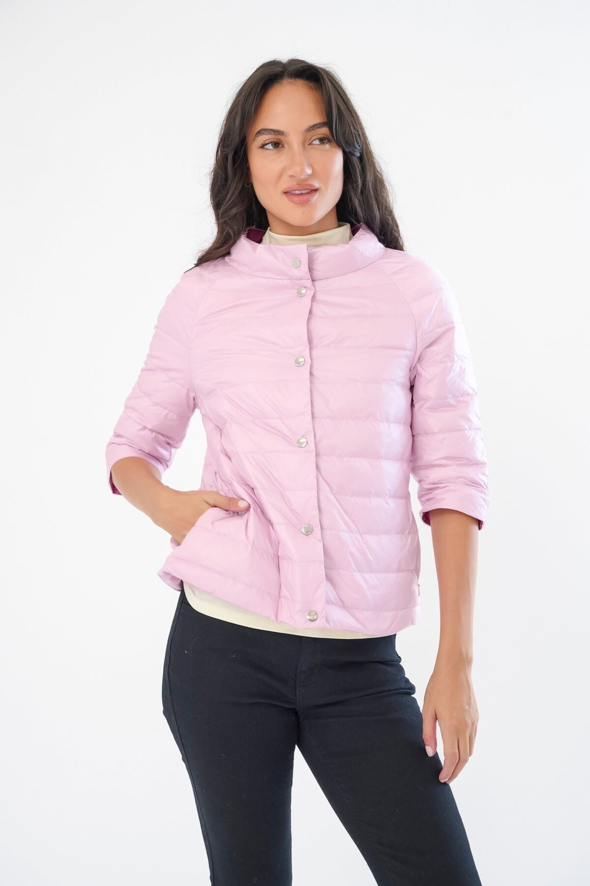 The Whistler Crop Sleeve Down Jacket