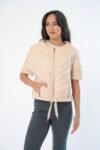 The Chevron Quilted Puffer Jacket