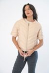 The Chevron Quilted Puffer Jacket