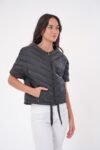 The Chevron Quilted Puffer Jacket