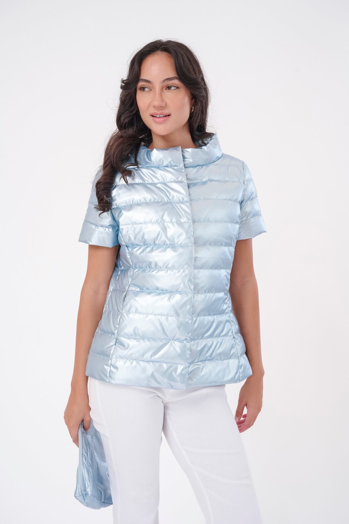 Vail Short Sleeve Metallic Jacket