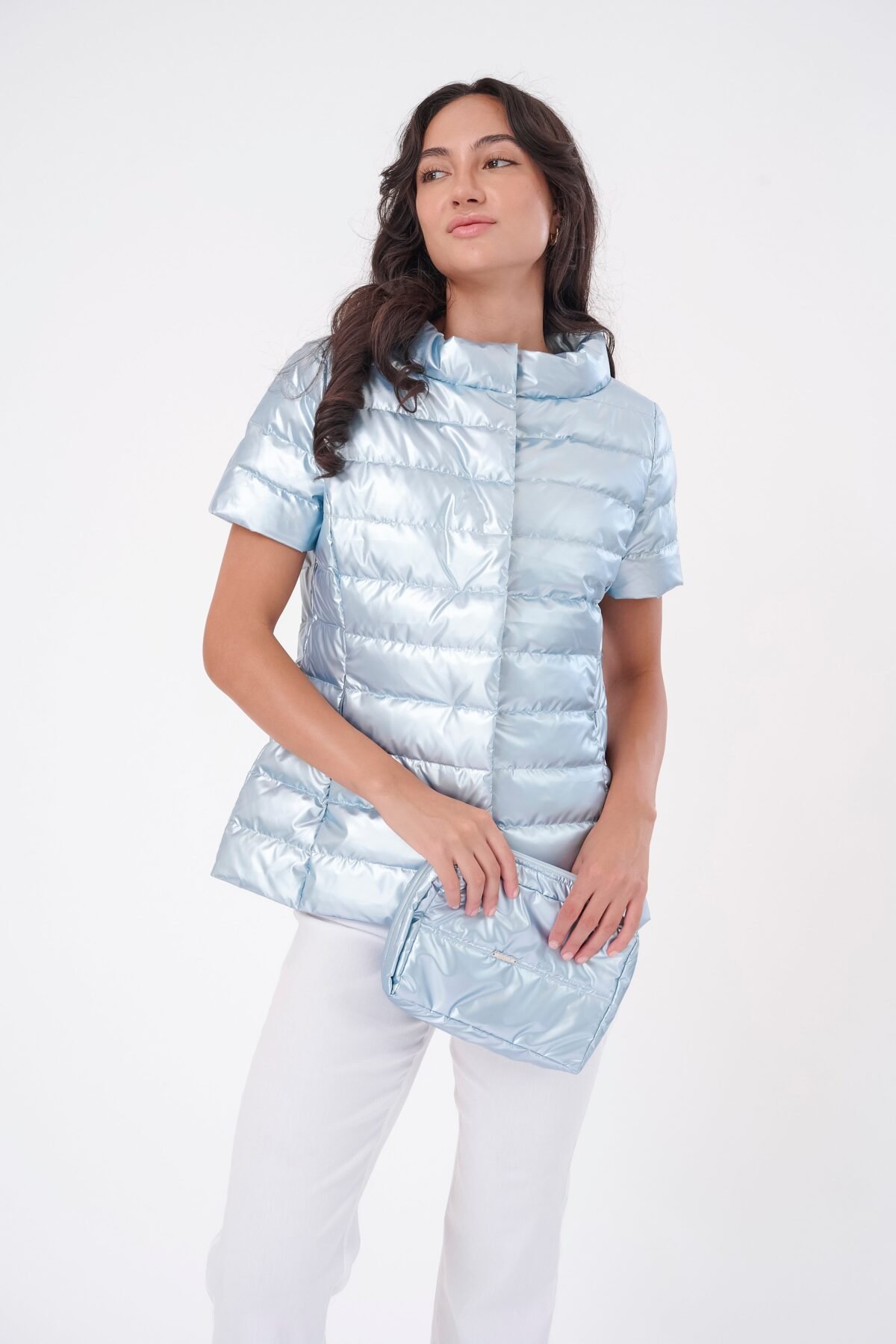 Vail Short Sleeve Metallic Jacket