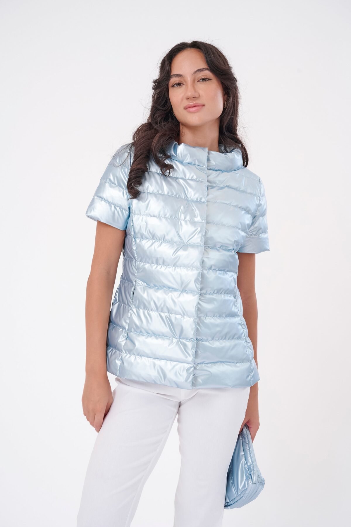 Vail Short Sleeve Metallic Jacket