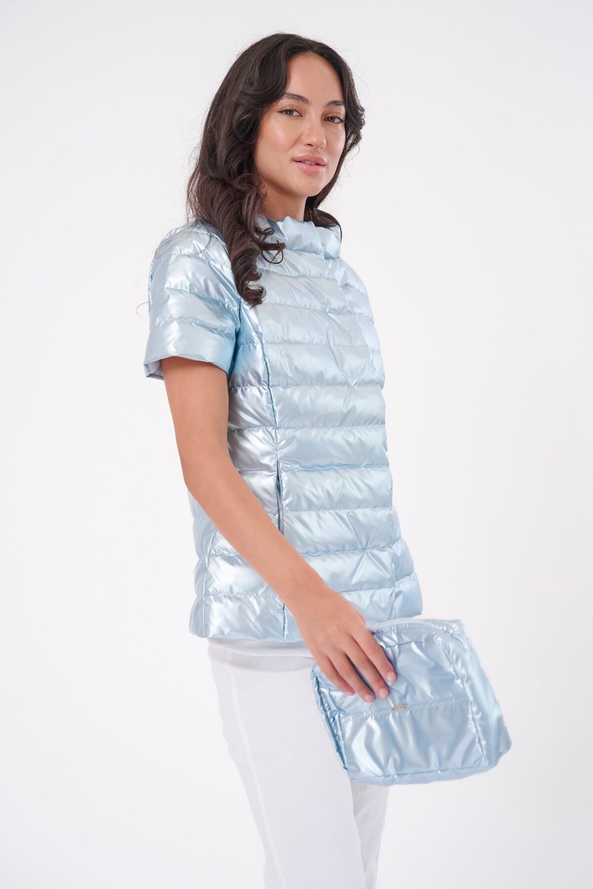 Vail Short Sleeve Metallic Jacket