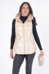 The Cosmic Metallic Down Vest