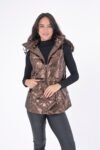 The Cosmic Metallic Down Vest