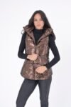 The Cosmic Metallic Down Vest