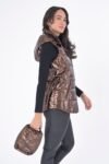 The Cosmic Metallic Down Vest