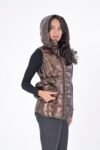 The Cosmic Metallic Down Vest