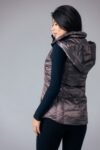 Short Metallic Down Vest