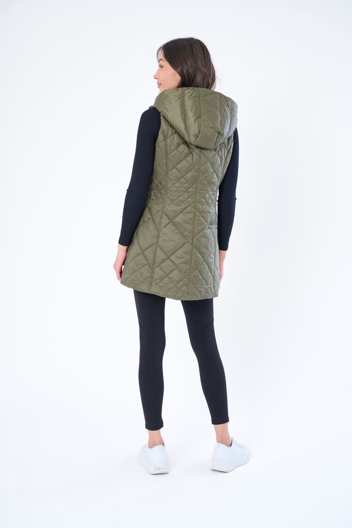 Long Quilted Vest