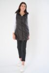 Long Quilted Vest