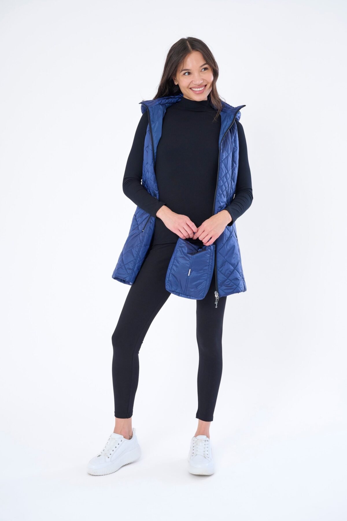 Long Quilted Vest