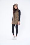 Long Quilted Vest