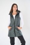 Long Quilted Vest