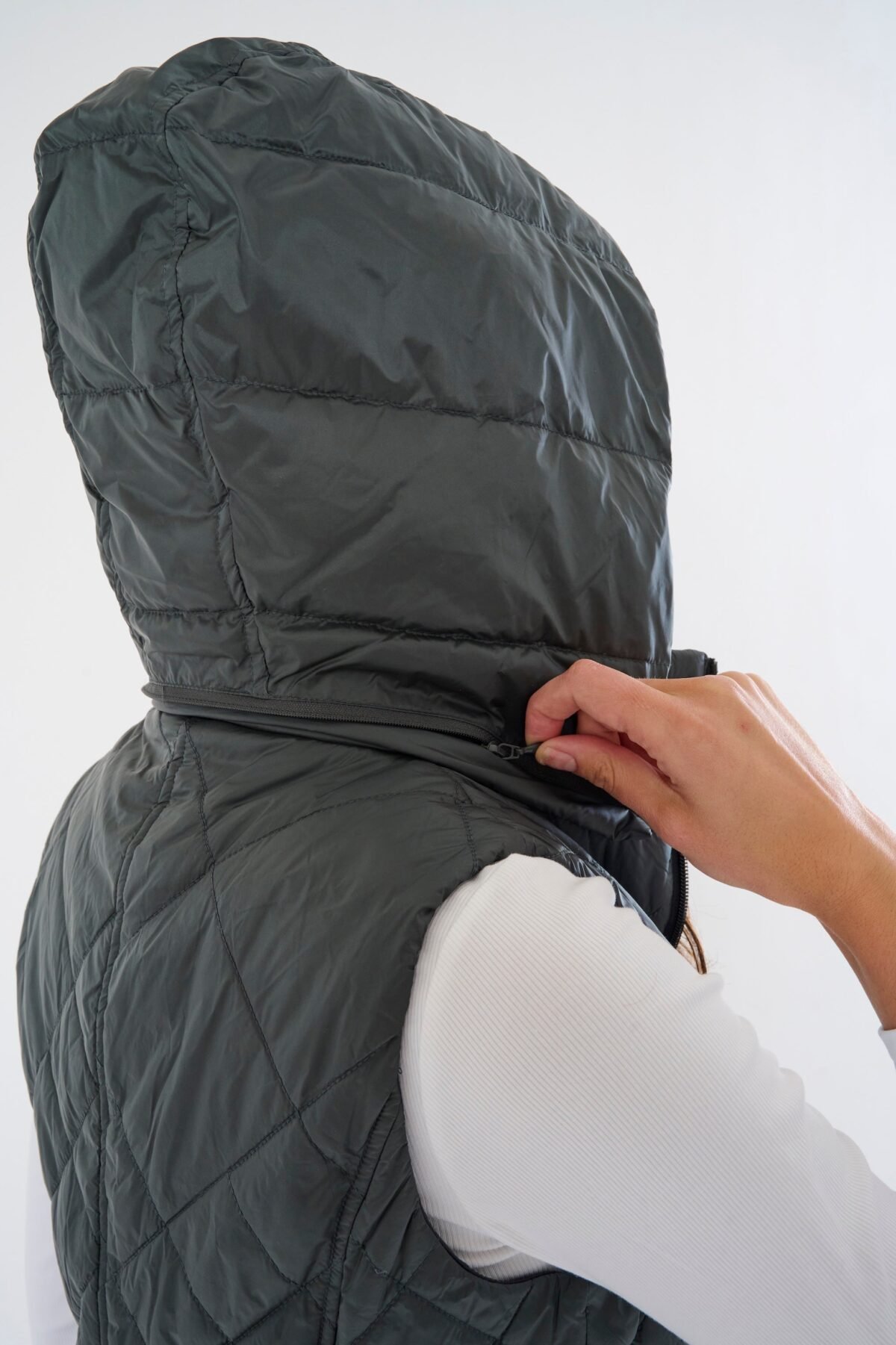 Long Quilted Vest