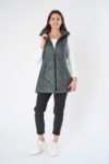 Long Quilted Vest