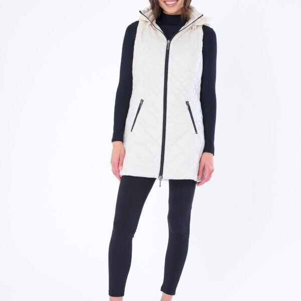Long Quilted Vest