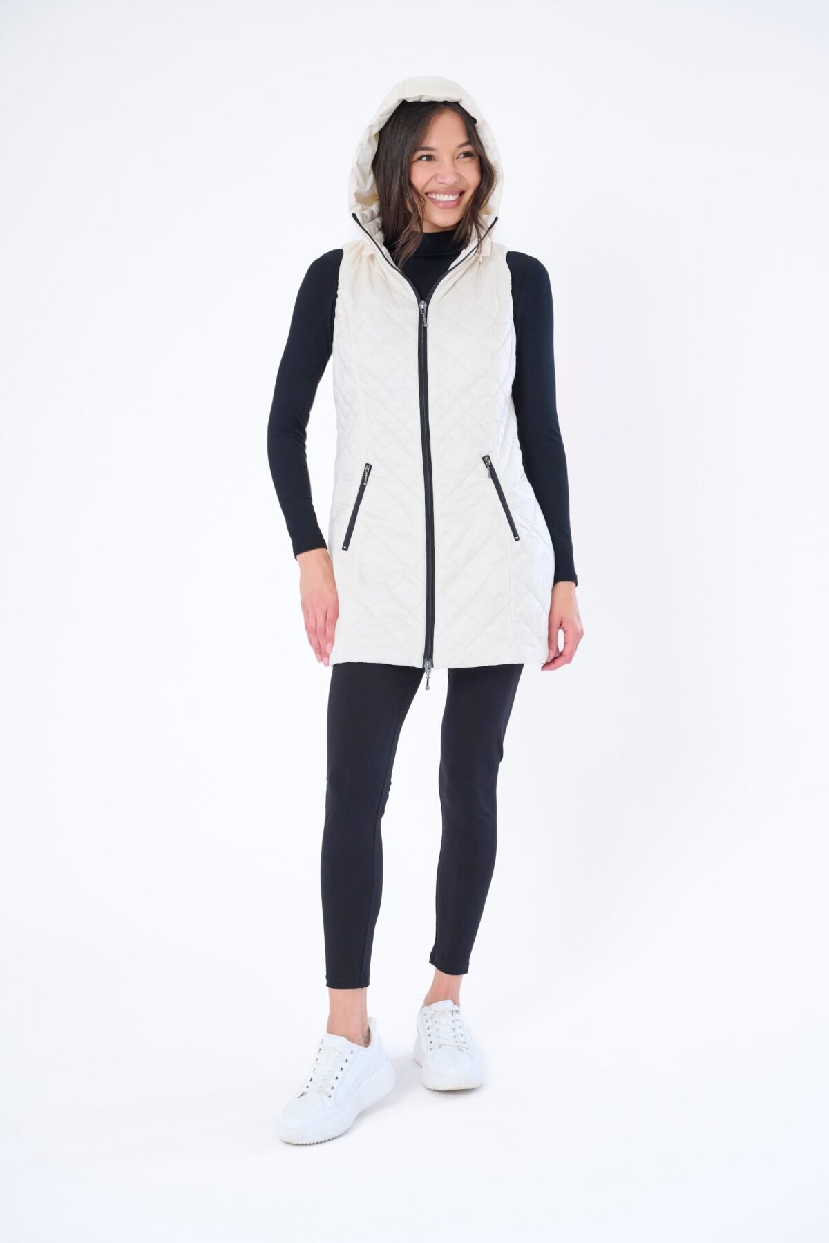 Long Quilted Vest