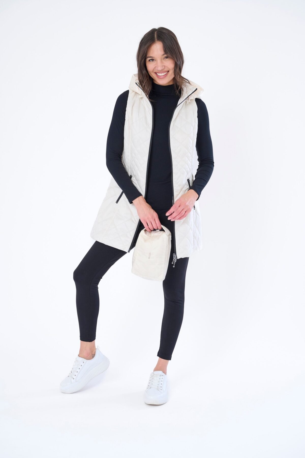 Long Quilted Vest