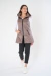 Long Quilted Vest