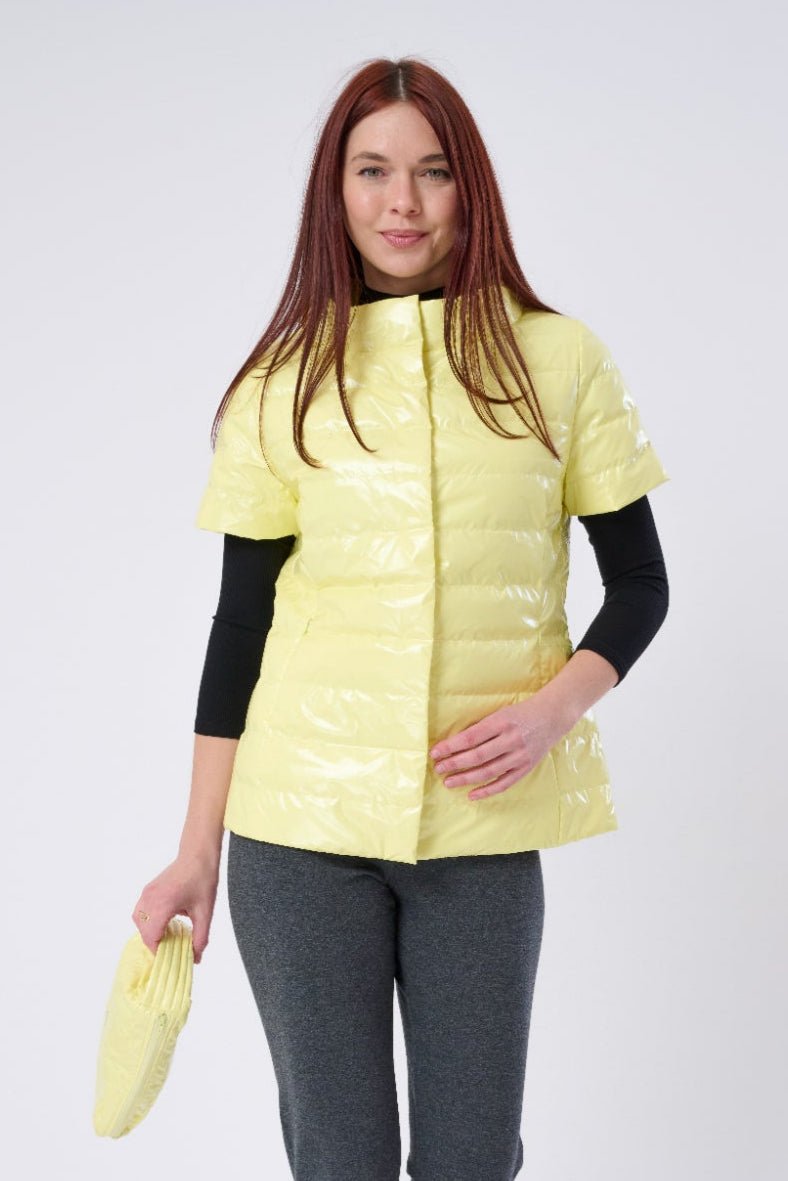 Vail Short Sleeve Metallic Jacket