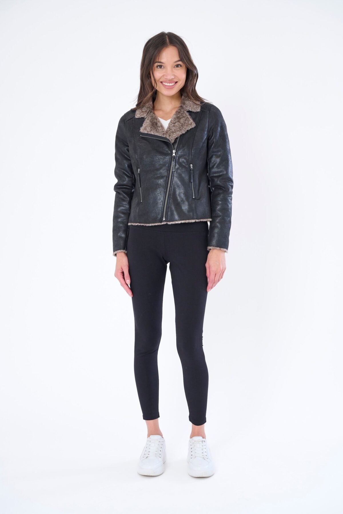 The Chinchilla Moto Jacket
