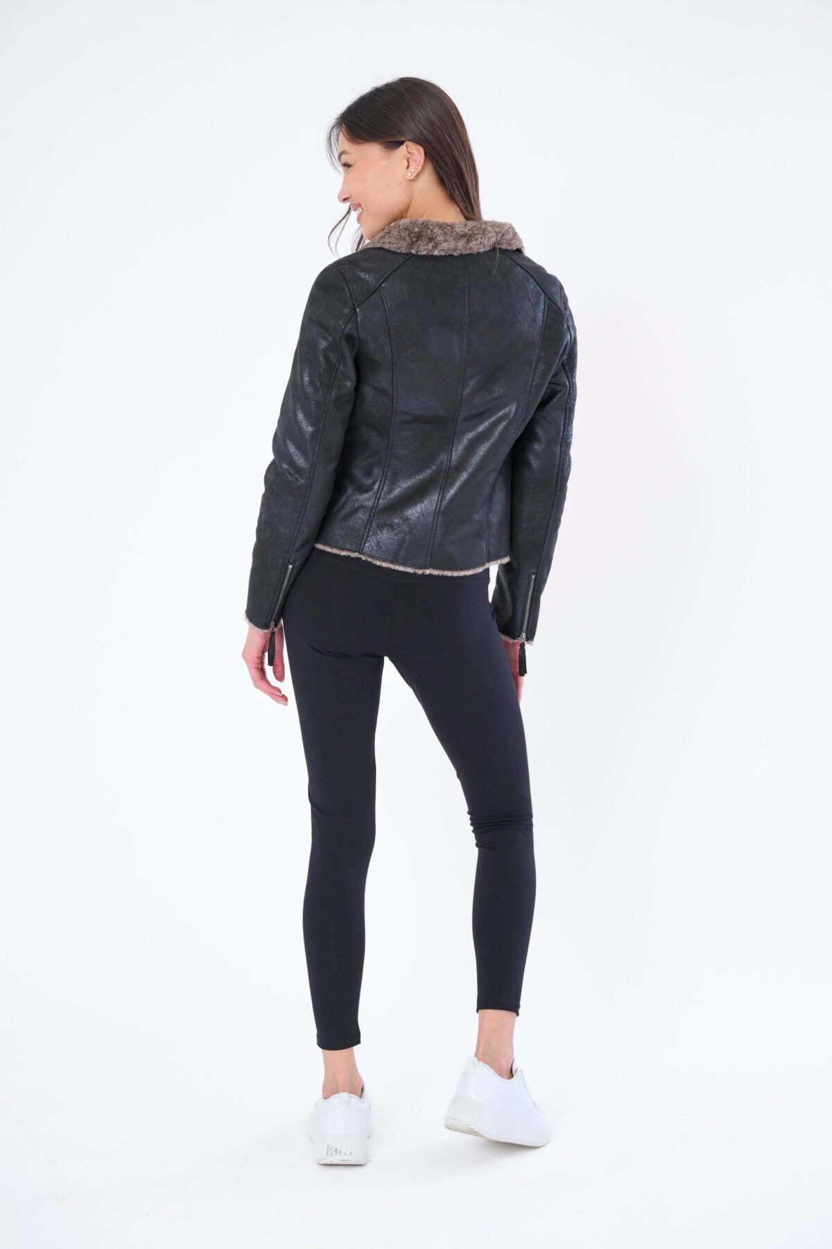 The Chinchilla Moto Jacket