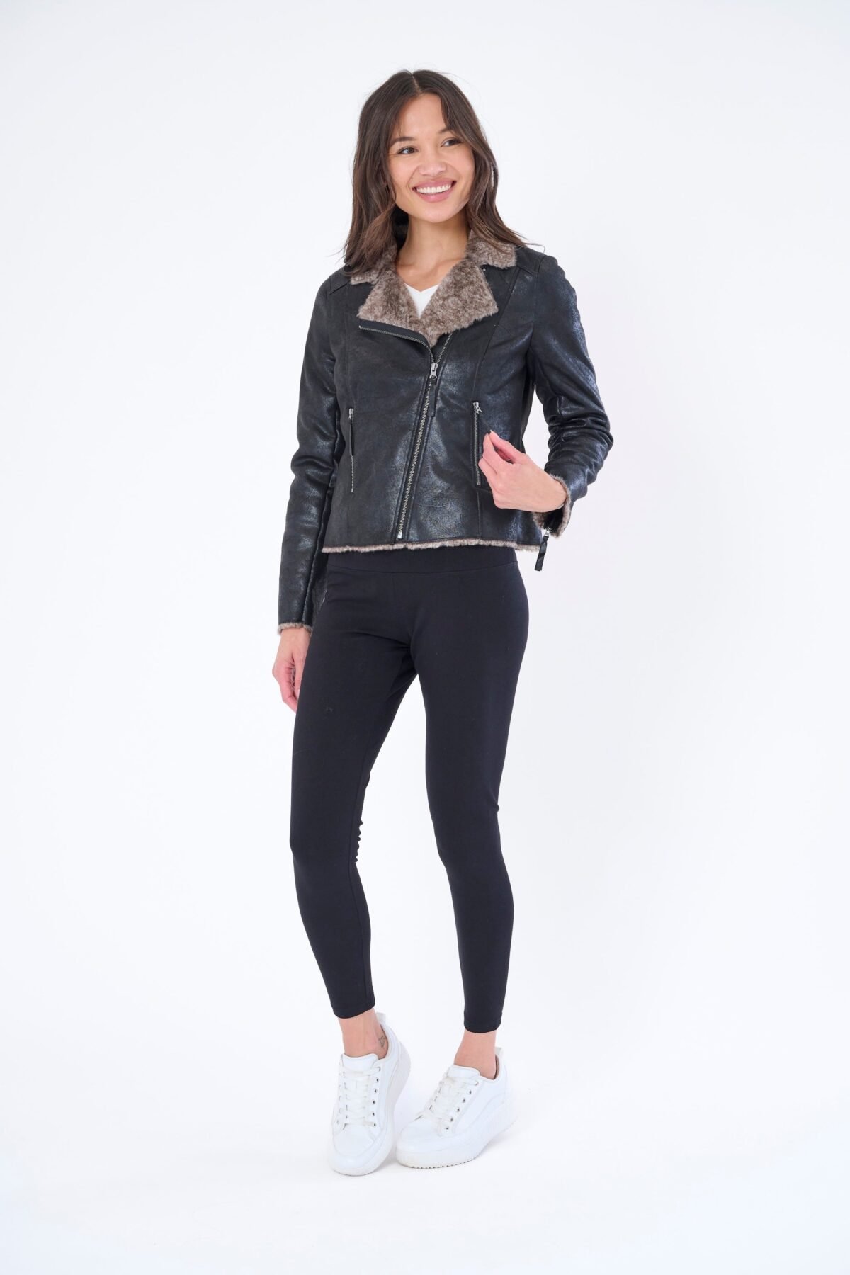 The Chinchilla Moto Jacket