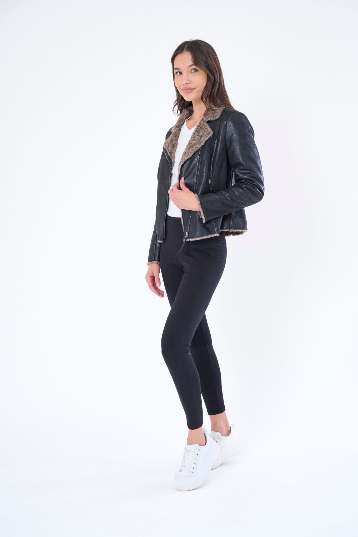 The Chinchilla Moto Jacket