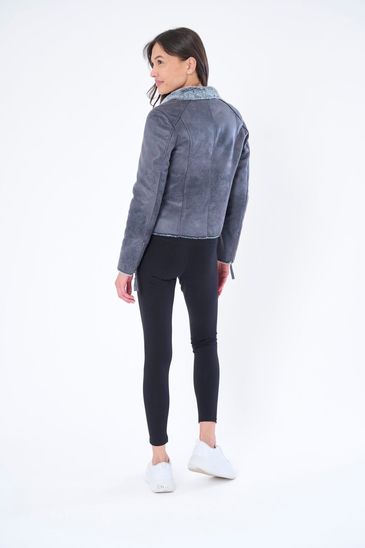 The Chinchilla Moto Jacket