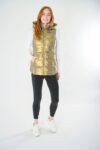 The Cosmic Metallic Down Vest