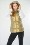The Cosmic Metallic Down Vest