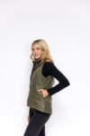 Metallic Quilted Vest