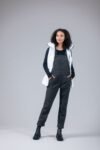 Short Metallic Down Vest