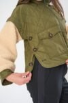 Sherpa Drop Shoulder Convertible Jacket