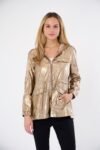 Marin Lightweight Hooded Metallic Jacket