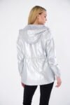 Marin Lightweight Hooded Metallic Jacket