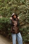 The Cosmic Metallic Down Vest