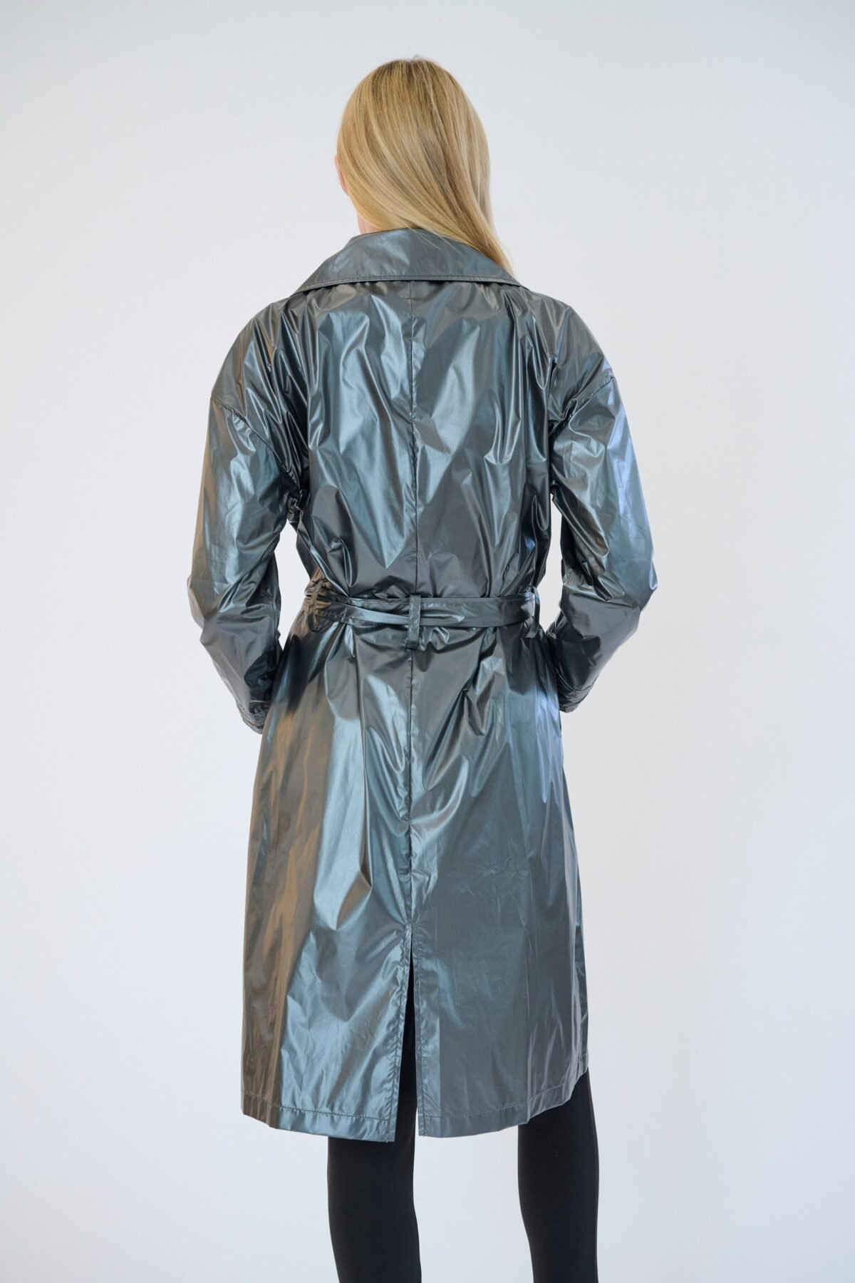 The Iridescent Trench Coat