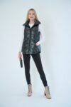 The Cosmic Metallic Down Vest