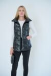 The Cosmic Metallic Down Vest