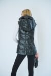 The Cosmic Metallic Down Vest
