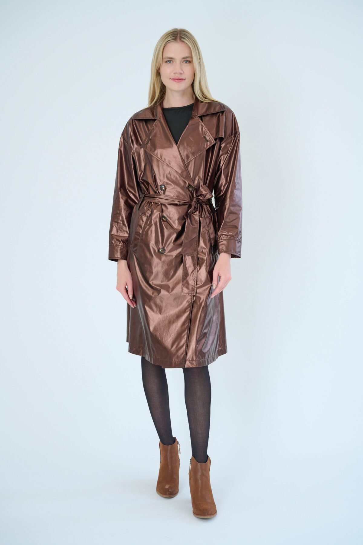 The Iridescent Trench Coat