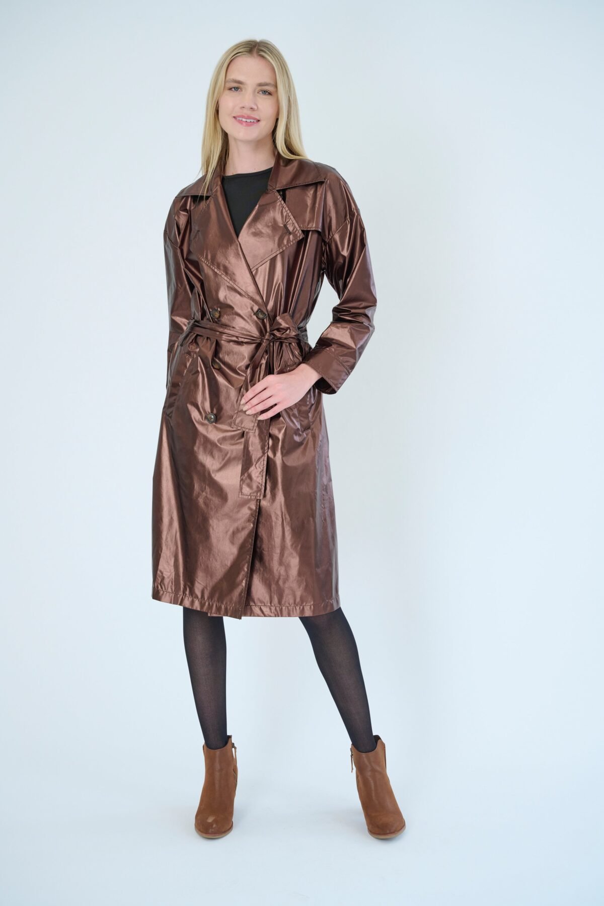 The Iridescent Trench Coat