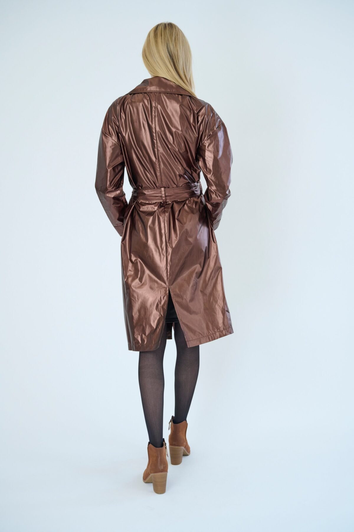 The Iridescent Trench Coat