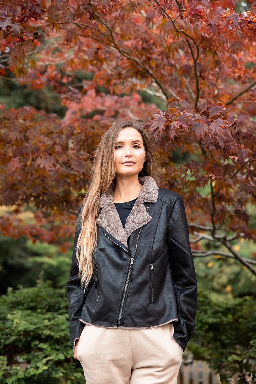 The Chinchilla Moto Jacket